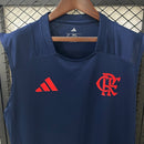 CAMISA FLAMENGO - AZUL TREINO - REGATA - TORCEDOR - 25/26