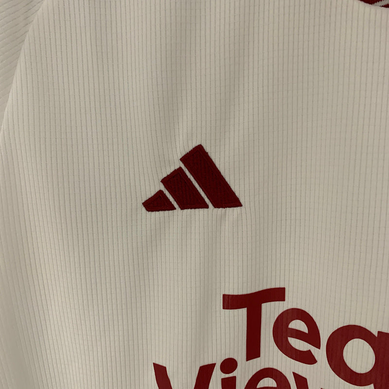 CAMISA MANCHESTER UNITED - MANGA LONGA - TERCEIRA/ THIRD - TORCEDOR - 23/24
