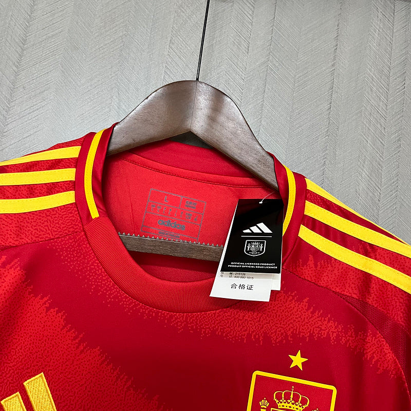 CAMISA ESPANHA - CASA/ HOME - TORCEDOR - 24/25