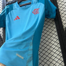 CAMISA FLAMENGO - AZUL BEBÊ TREINO - FEMININO - 25/26
