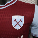 CAMISA WEST HAM - CASA/ HOME - JOGADOR - 24/25