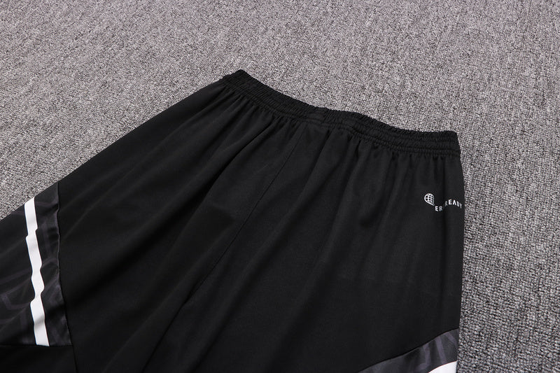 KIT PASSEIO - JUVENTUS - PRETO, AMARELO E BRANCO