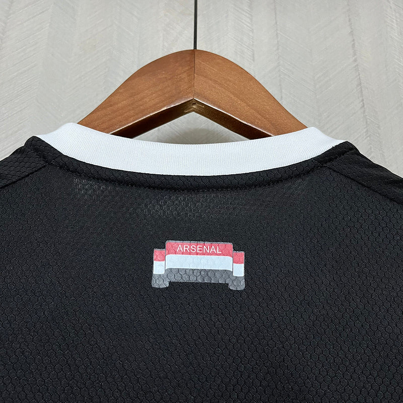 CAMISA ARSENAL - BLACK - TORCEDOR - 24/25