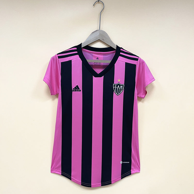 CAMISA ATLÉTICO MINEIRO - ESPECIAL OUTUBRO ROSA - TORCEDOR - 22/23