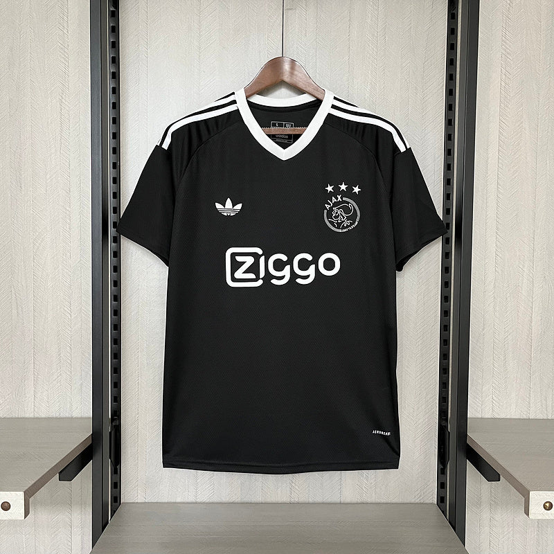 CAMISA AJAX - BLACK - TORCEDOR - 24/25