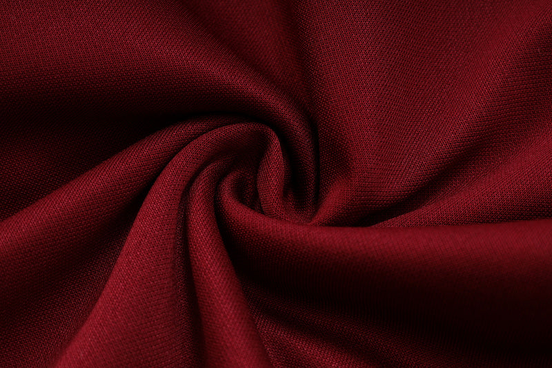 KIT PASSEIO COM CAPUZ - PORTUGAL - VERMELHO E PRETO