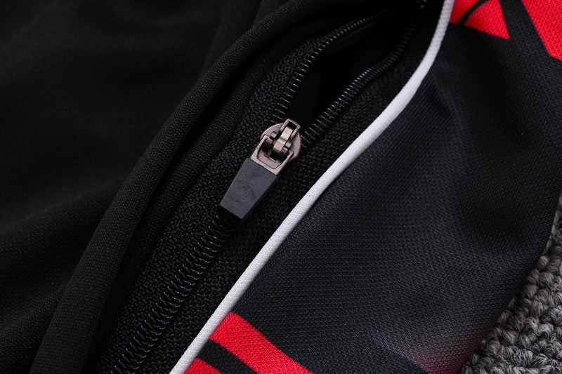 KIT PASSEIO - MILAN - PRETO E VERMELHO