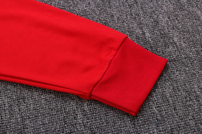 KIT PASSEIO - MANCHESTER UNITED - VERMELHO E PRETO