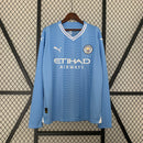 CAMISA MANCHESTER CITY - MANGA LONGA - CASA/ HOME - TORCEDOR - 23/24