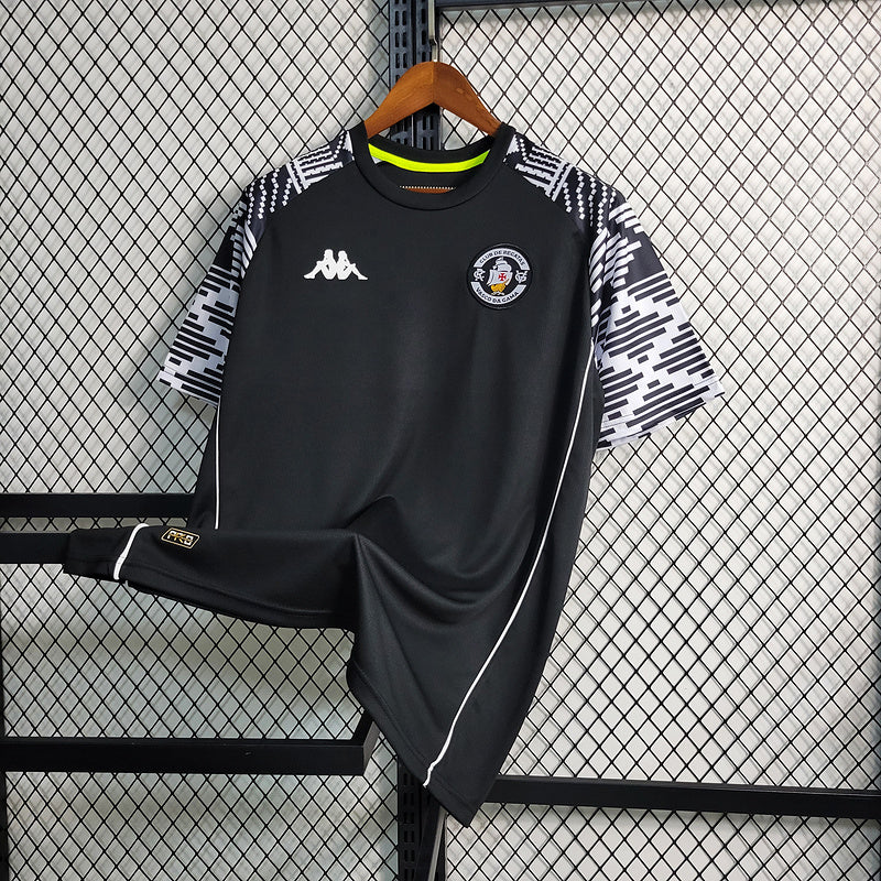 CAMISA VASCO - PRÉ JOGO - PRETA - TORCEDOR - 23/24