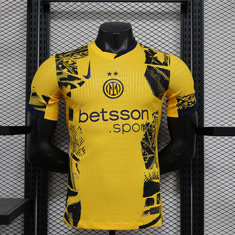 CAMISA INTER DE MILÃO - TERCEIRO/ THIRD - JOGADOR - 24/25