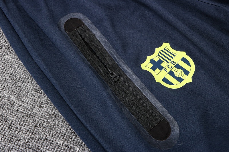 KIT PASSEIO COM CAPUZ - BARCELONA - AZUL ESCURO