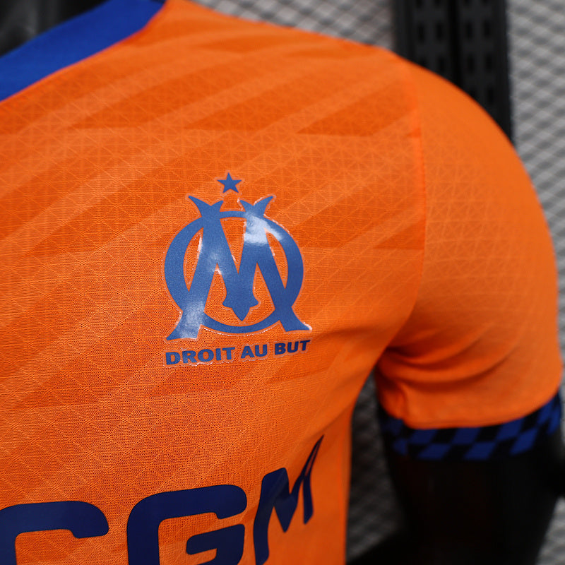 CAMISA OLIMPYQUE DE MARSEILLE - TERCEIRO/ THIRD - JOGADOR - 24/25