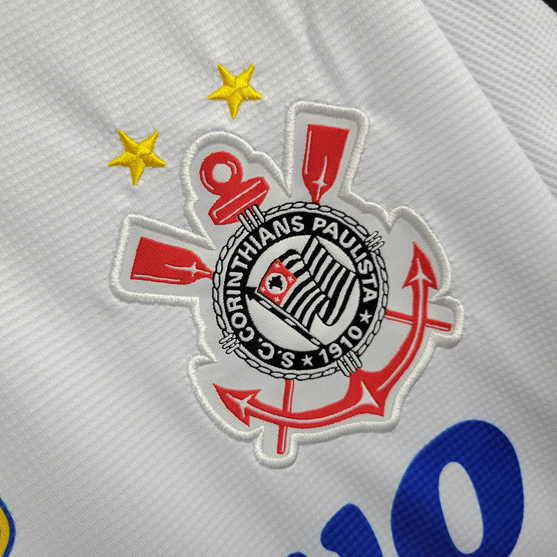 CAMISA CORINTHIANS - CASA/HOME - RETRÔ - TORCEDOR - 1999