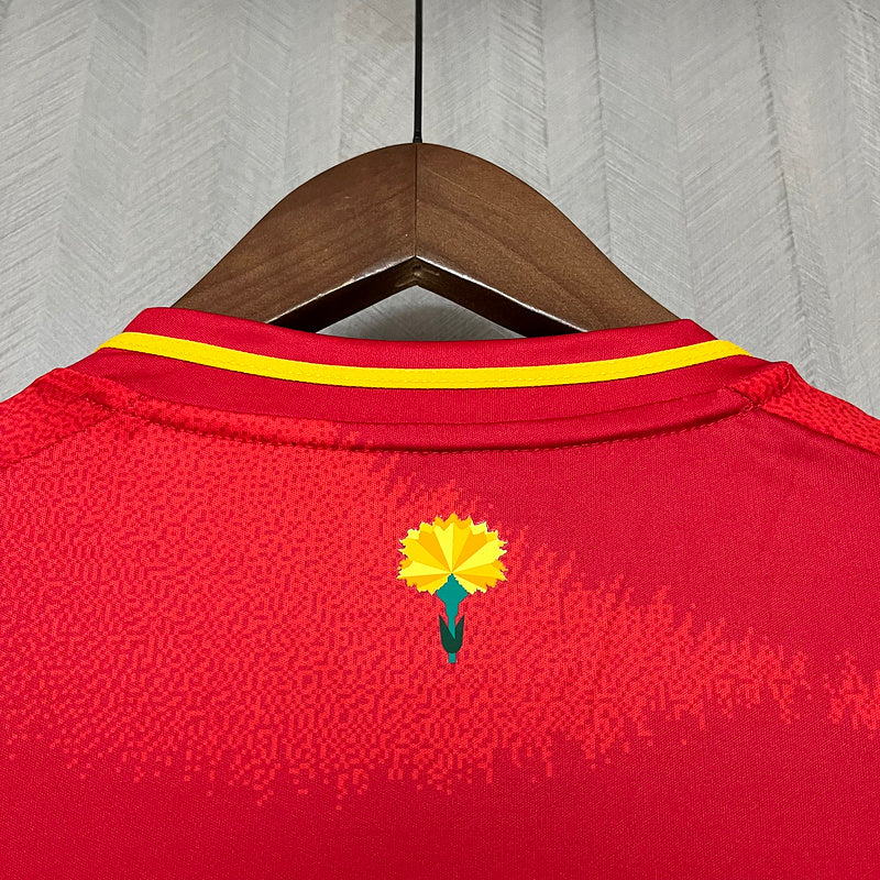 CAMISA ESPANHA - CASA/ HOME - TORCEDOR - 24/25