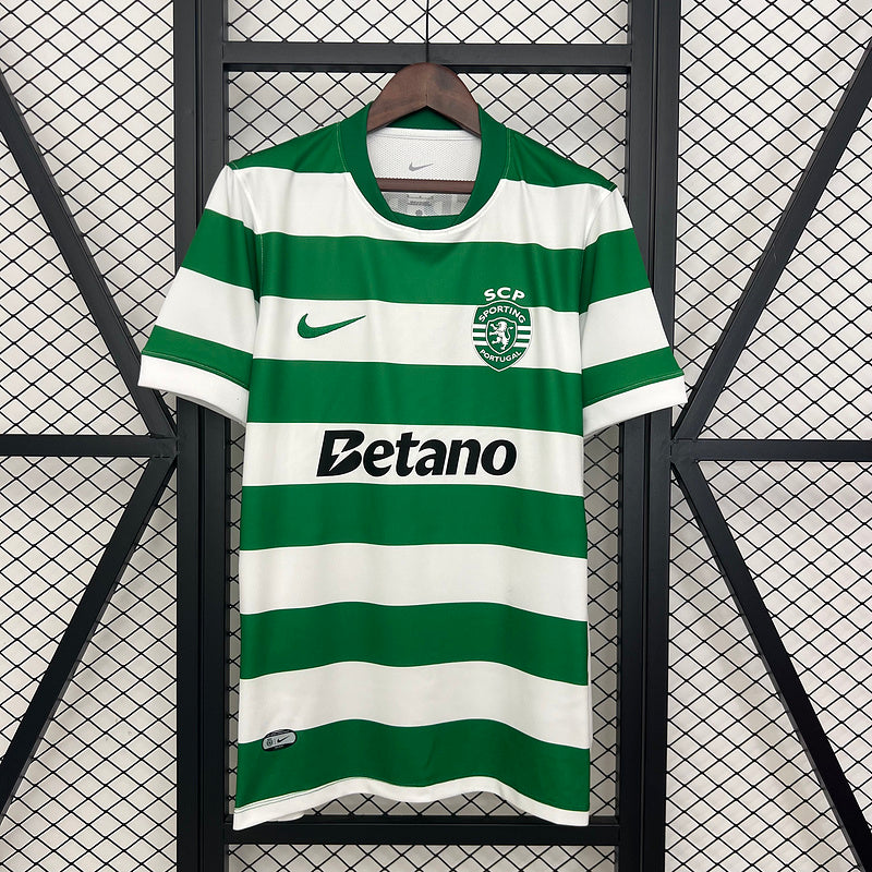 CAMISA SPORTING - CASA/ HOME - TORCEDOR - 25/ 26