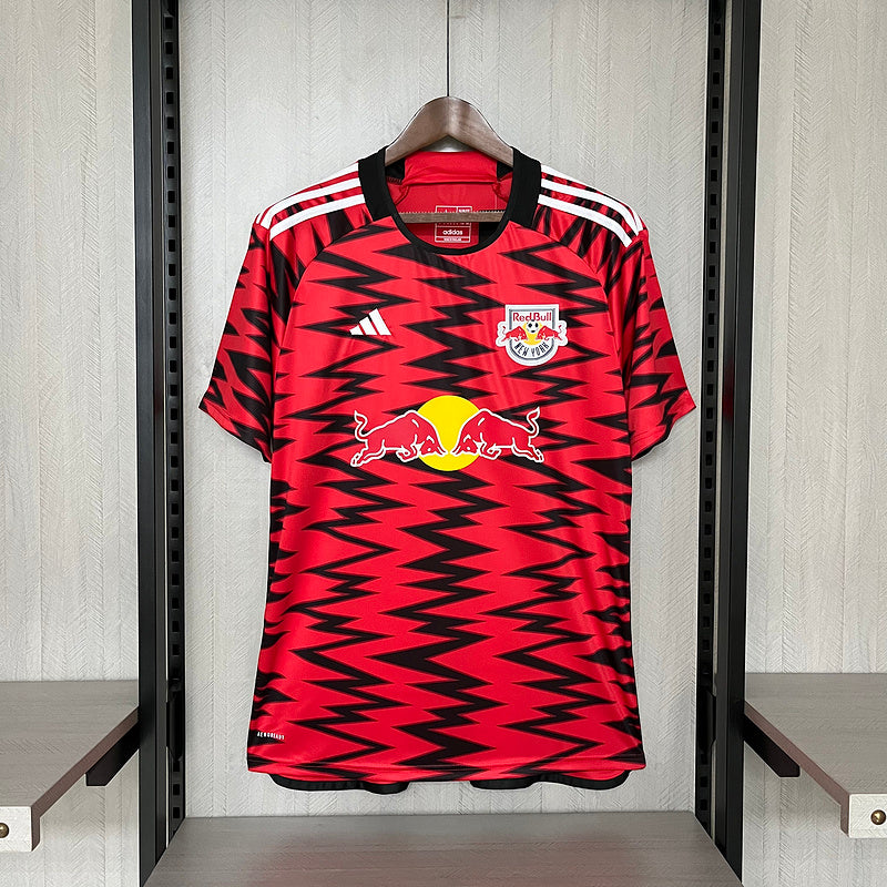 CAMISA NEW YORK RED BULLS - MLS - FORA/ AWAY - TORCEDOR - 24/25