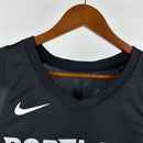 CAMISA NBA PORTLAND BLAZERS - PRETA - 25/ 26