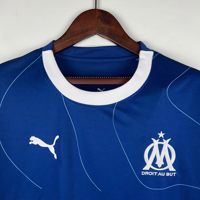 CAMISA OLYMPIQUE DE MARSEILLE - FORA/ AWAY - TORCEDOR - 23/24