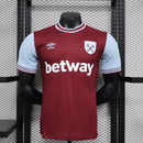 CAMISA WEST HAM - CASA/ HOME - JOGADOR - 24/25