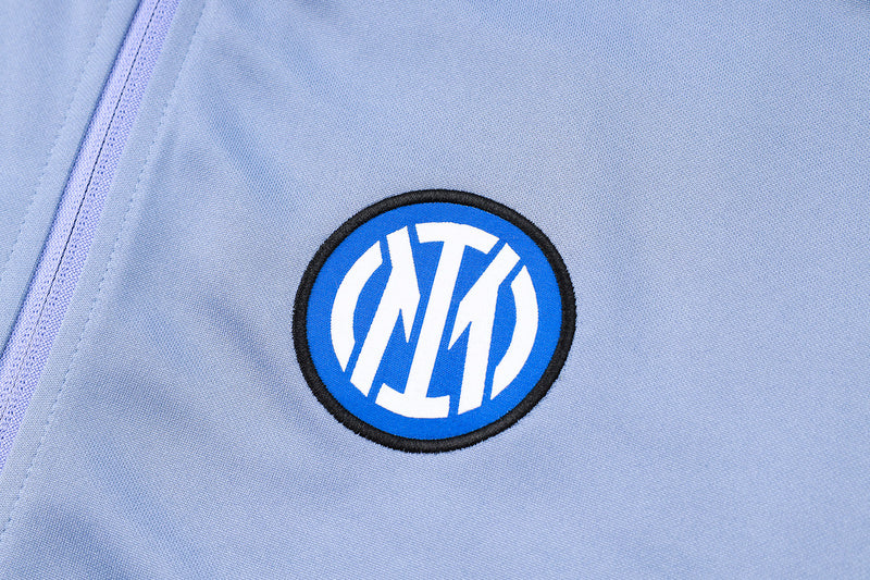 KIT PASSEIO - INTER DE MILÃO - CINZA E AMARELO - 24/25