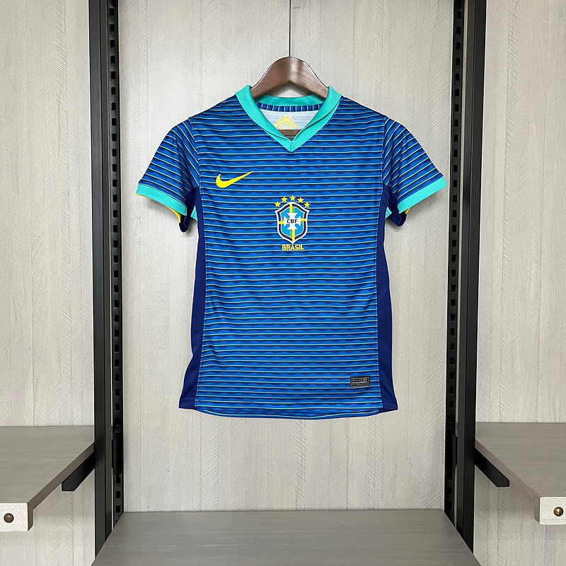 CAMISA BRASIL - FORA/ AWAY - TORCEDOR - 24/25