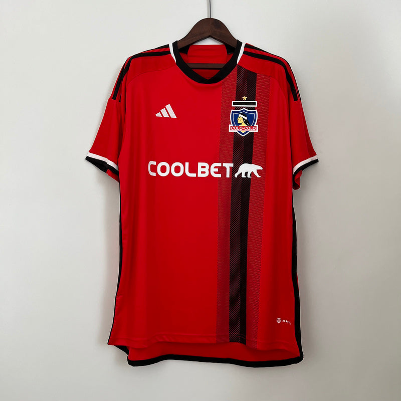 CAMISA COLO COLO - CHILE - FORA/ AWAY - TORCEDOR - 23/24