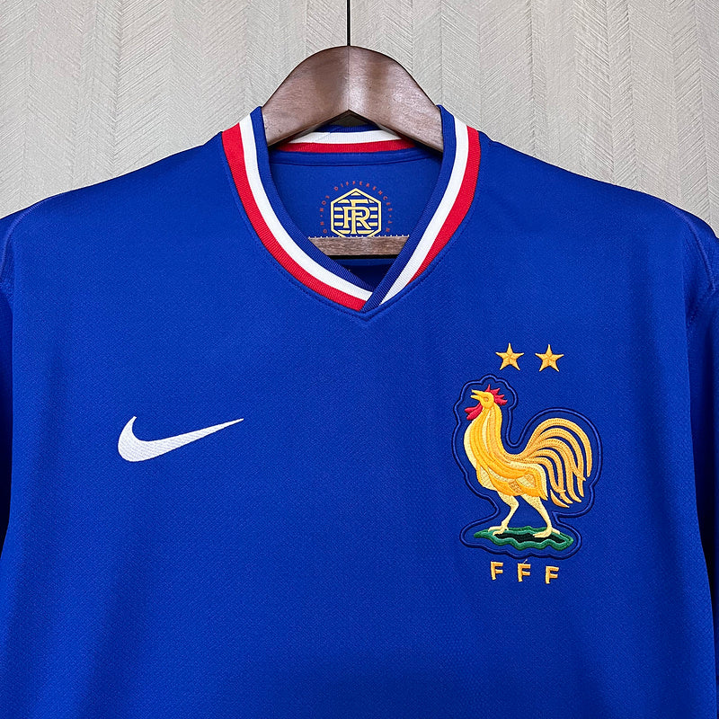 CAMISA FRANÇA - CASA/ HOME - TORCEDOR - 24/25