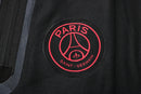 KIT PASSEIO COM CAPUZ - PARIS SAINT GERMAIN (PSG) - VERMELHO E PRETO
