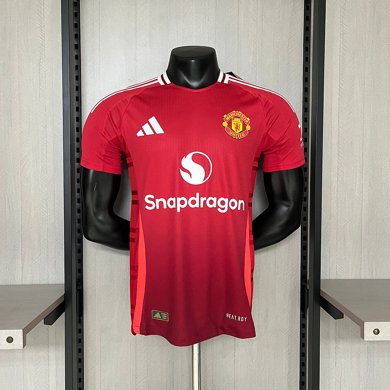 CAMISA MANCHESTER UNITED - CASA/ HOME - JOGADOR - 24/25