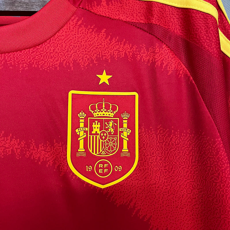 CAMISA ESPANHA - CASA/ HOME - TORCEDOR - 24/25