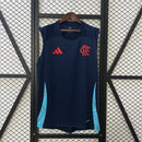 CAMISA FLAMENGO - AZUL TREINO - REGATA - TORCEDOR - 25/26