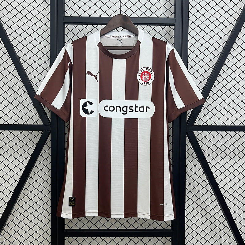 CAMISA ST. PAULI - CASA/ HOME - TORCEDOR - 25/ 26