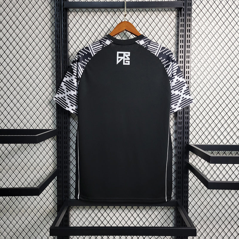 CAMISA VASCO - PRÉ JOGO - PRETA - TORCEDOR - 23/24