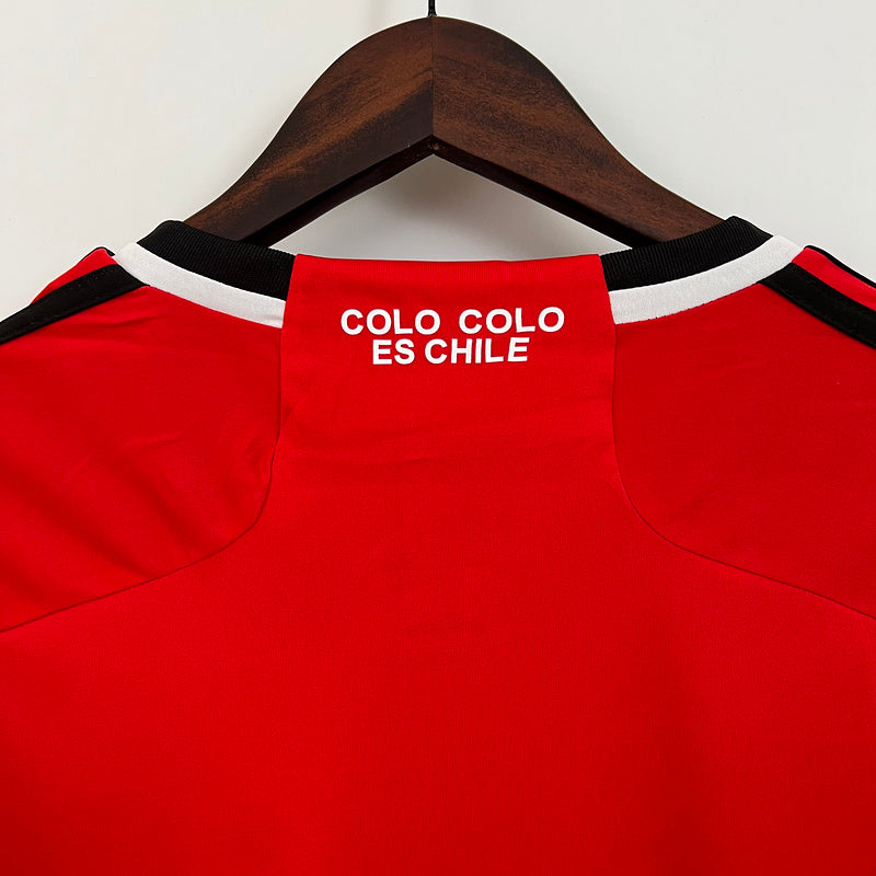 CAMISA COLO COLO - CHILE - FORA/ AWAY - TORCEDOR - 23/24