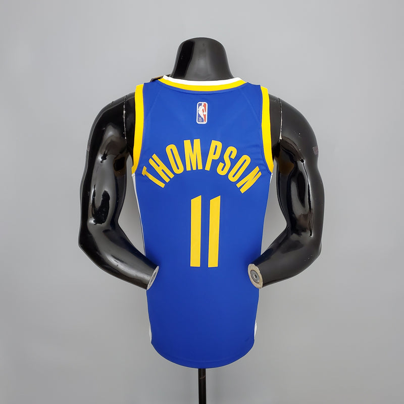 CAMISA GOLDEN STATE WARRIORS - AZUL COM NIKE BRILHANTE - ICON EDITION 75TH ANNIVERSARY - 2021/ 2022