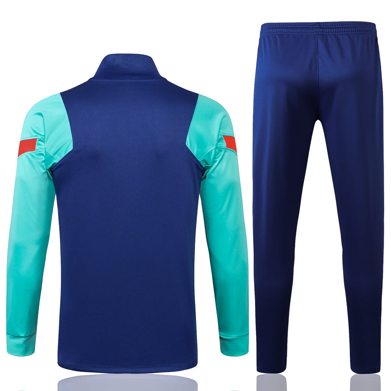 KIT PASSEIO - BARCELONA - AZUL ESCURO, VERMELHO E AZUL CLARO