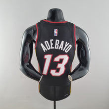 Carregar imagem no visualizador da galeria, CAMISA MIAMI HEAT - ICON EDITION 75TH ANNIVERSARY - NIKE BRILHANTE - PRETA - 2021/ 2022
