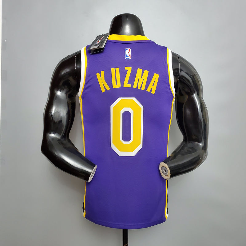 CAMISA LOS ANGELES LAKERS - ROXA E AMARELA -