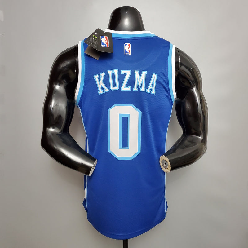 CAMISA LOS ANGELES LAKERS - AZUL - CRENSHAW -