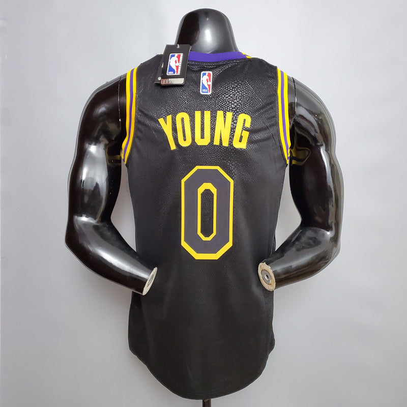 CAMISA LOS ANGELES LAKERS - BLACK MAMBA - STANDARD -