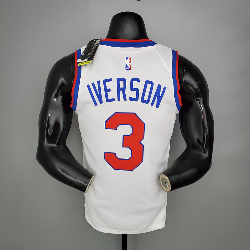 CAMISA PHILADELPHIA 76ERS - BRANCA LIMITADA 2021  -