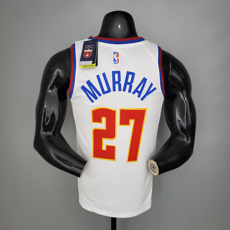 CAMISA DENVER NUGGETS EDIÇÃO BÔNUS - BRANCA -