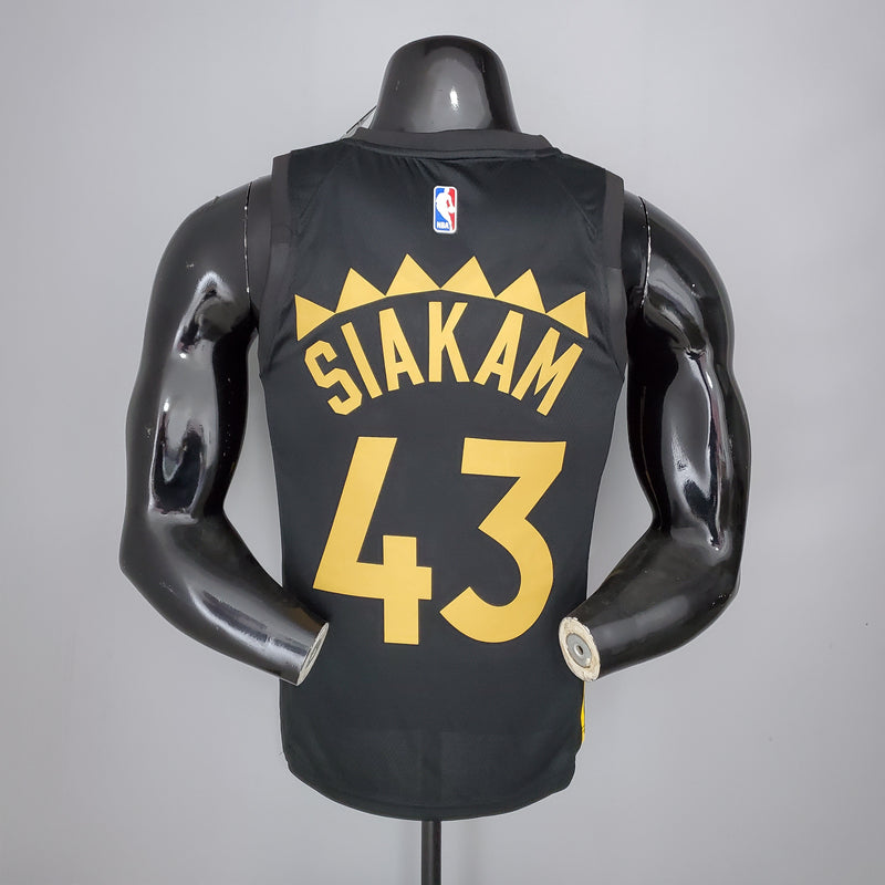 CAMISA TORONTO RAPTORS - PRETO E DOURADO -