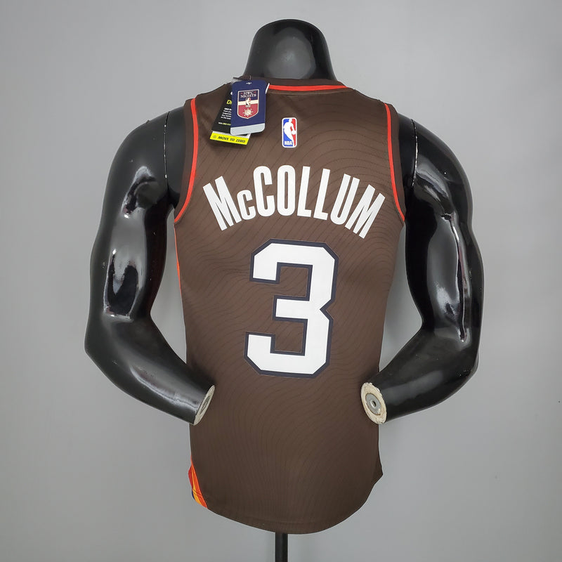 CAMISA PORTLAND TRAIL BLAZERS - MARROM LIMITADA 2021 -
