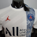 CAMISA PARIS SAINT GERMAIN (PSG) - CASUAL - BRANCA - JOGADOR - 20/21