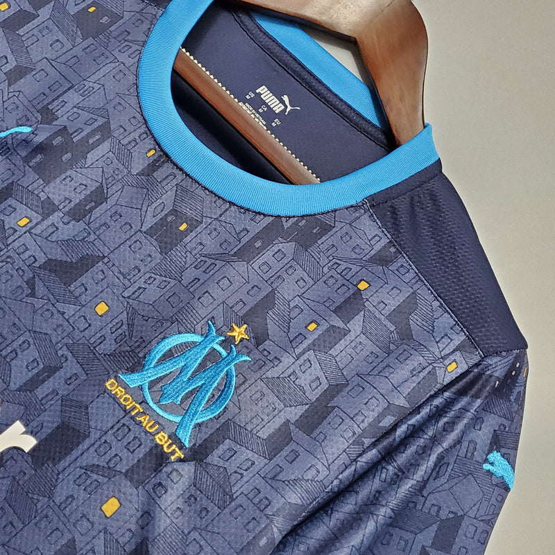 CAMISA OLYMPIQUE MARSEILLE - FORA/ AWAY - TORCEDOR - 20/21