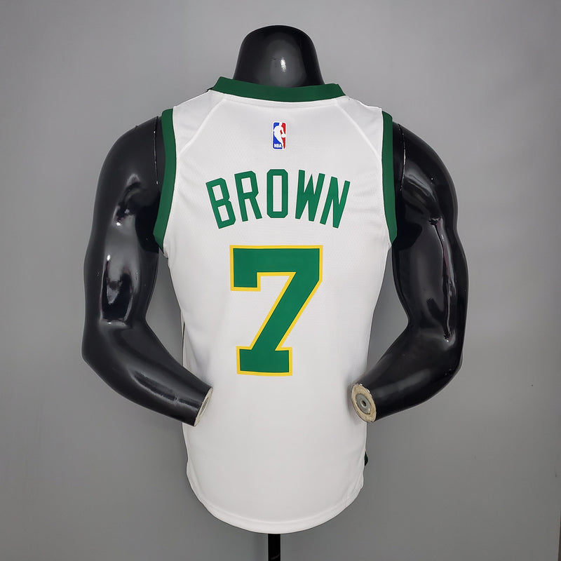 CAMISA BOSTON CELTICS - BRANCA PLATINUM "LIMITADA" -