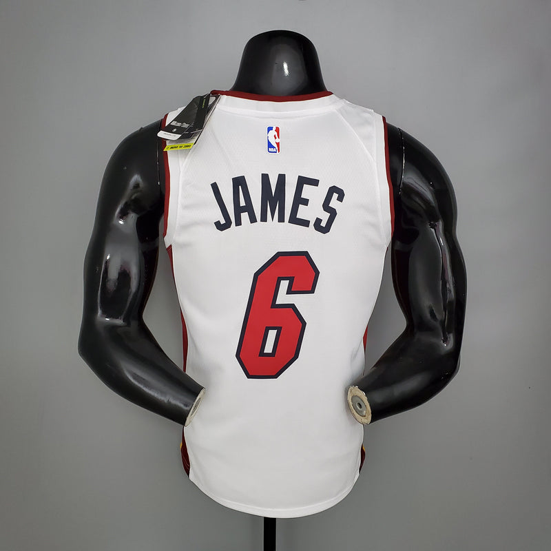 CAMISA MIAMI HEAT - EDIÇÃO  BRANCO  2021 -