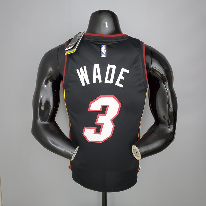 CAMISA MIAMI HEAT -  EDIÇÃO PRETO 2021 -